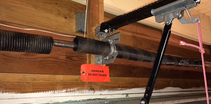 Garage door spring repair Shoreline